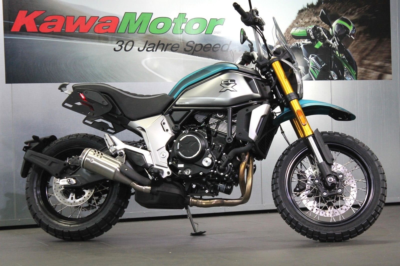 Motorrad Cfmoto Cl X Adventure Blau Vom Vertagsh Ndler M Nchen