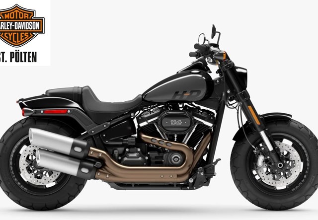 Harley-Davidson Softail Fat Bob 114 FXFBS (Vivid Black)