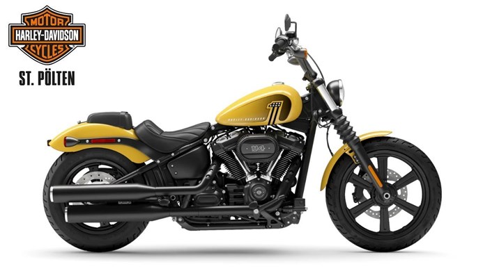 Harley-Davidson Softail Street Bob 114 FXBBS (Industrial Yellow) - Bild 1