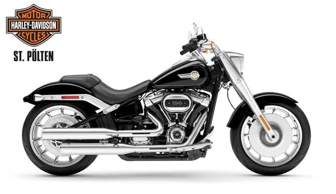 Harley-Davidson Softail Fat Boy 114 FLFBS (Vivid Black) - Bild 1