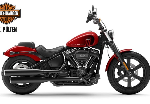 Harley-Davidson Softail Street Bob 114 FXBBS (Redline Red)