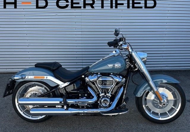 Harley-Davidson Softail Fat Boy 114 FLFBS (Sharkskin Blue)