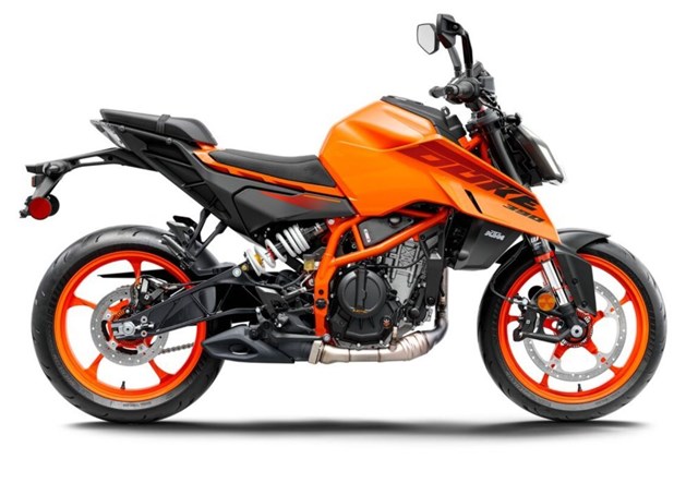 KTM 390 Duke (orange)