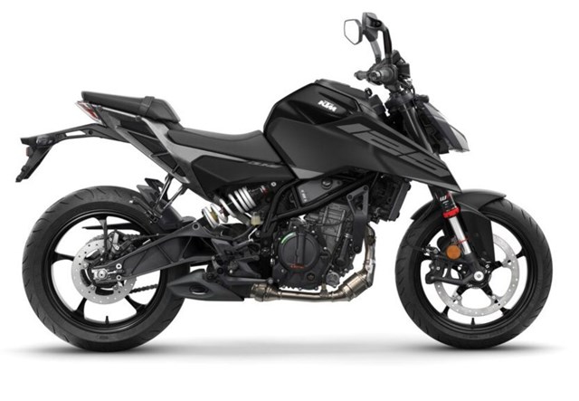 KTM 125 Duke (schwarz)