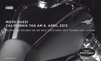 Moto Guzzi Testride Day am 06.04.2013