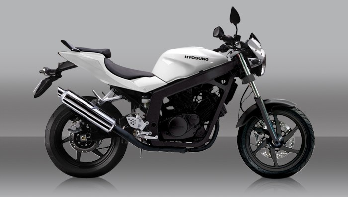 Motorrad Vergleich Hyosung GT 125 Naked 2014 Vs Honda CB 1000 R 2021