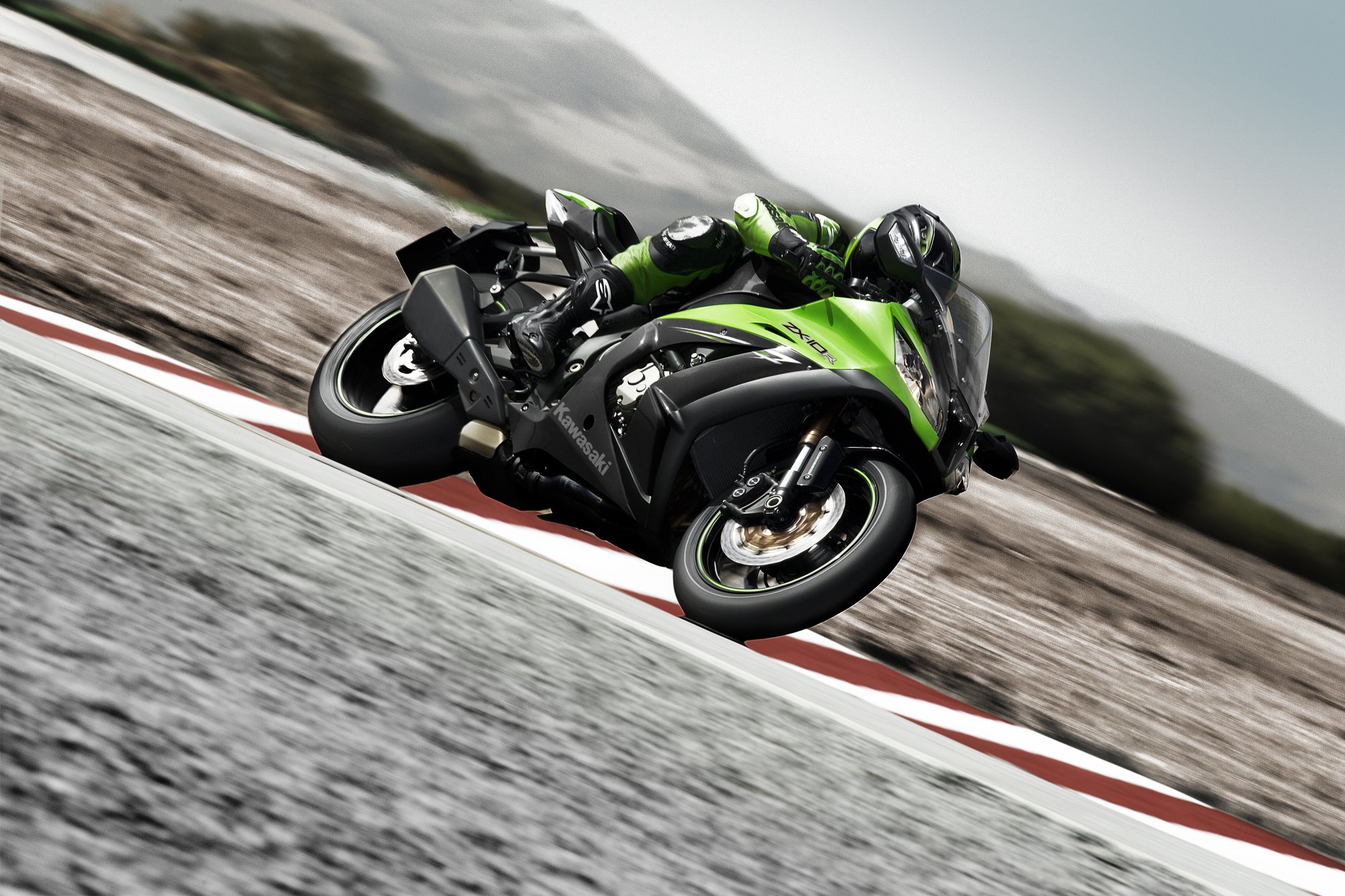 Motorrad Vergleich Kawasaki Ninja ZX 10R 2014 Vs Kawasaki Ninja ZX 10R