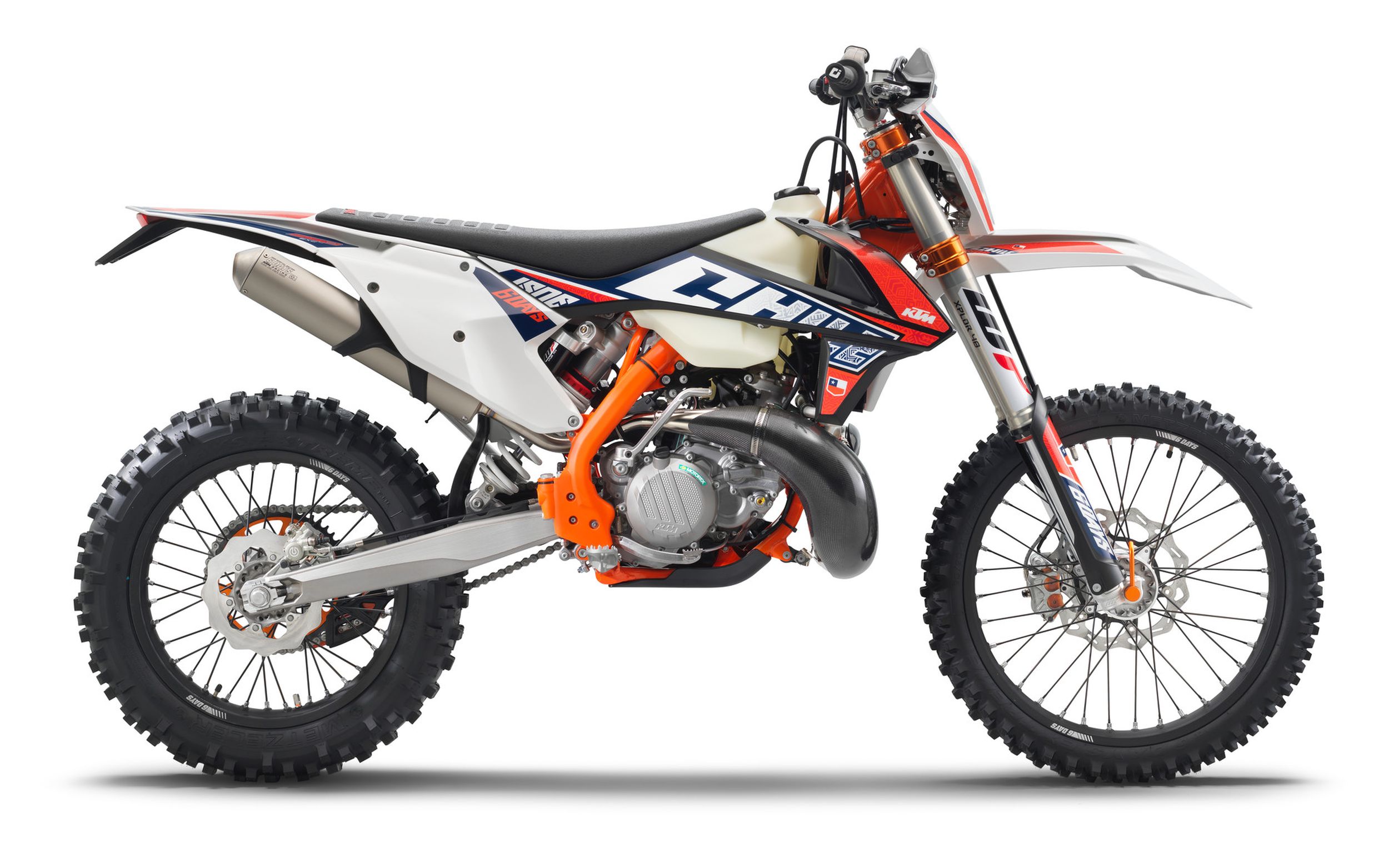 Motorrad Vergleich Ktm Exc Tpi Sixdays Vs Ktm Exc F