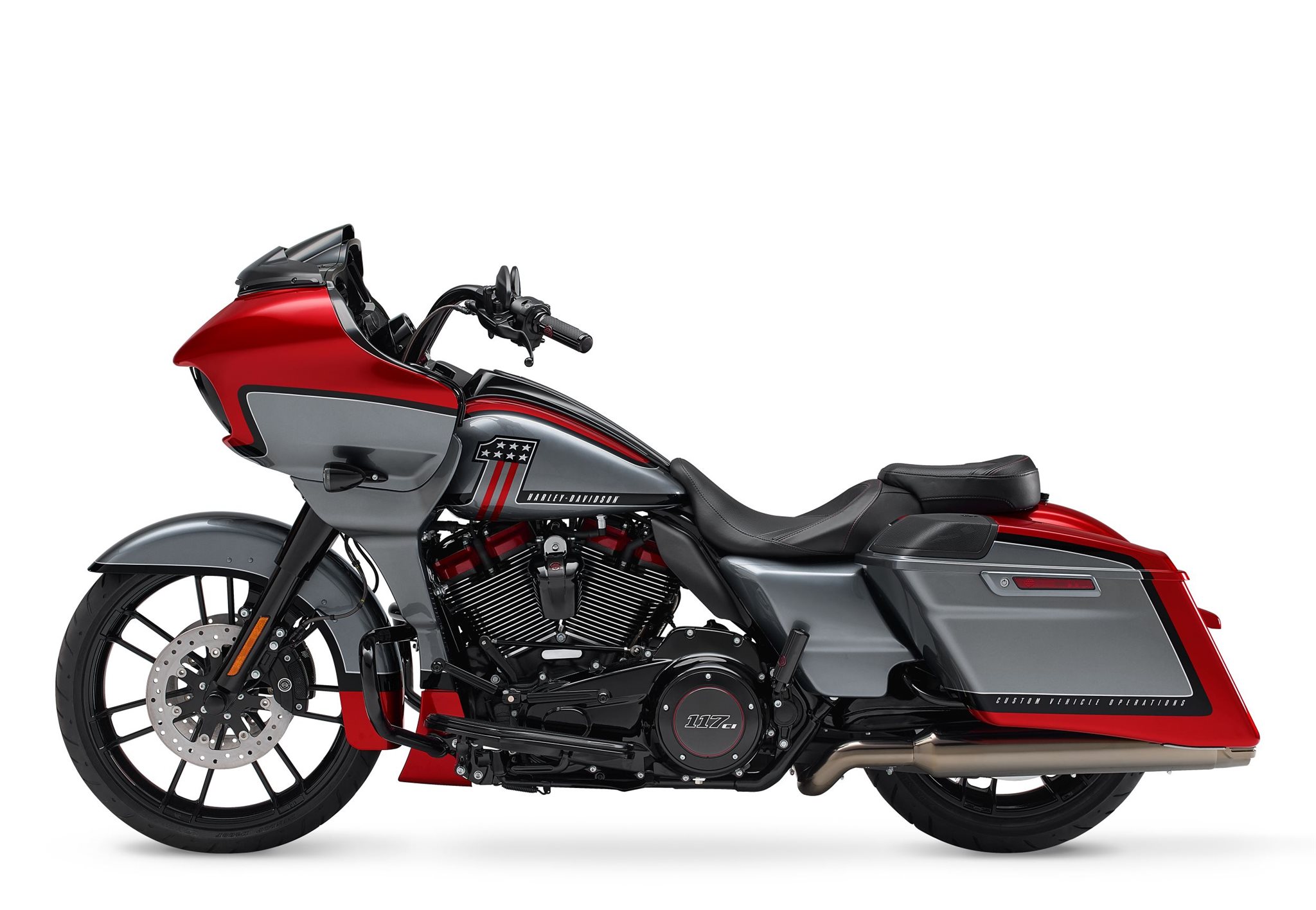 Motorrad Vergleich Harley Davidson CVO Road Glide FLTRSE 2019 Vs