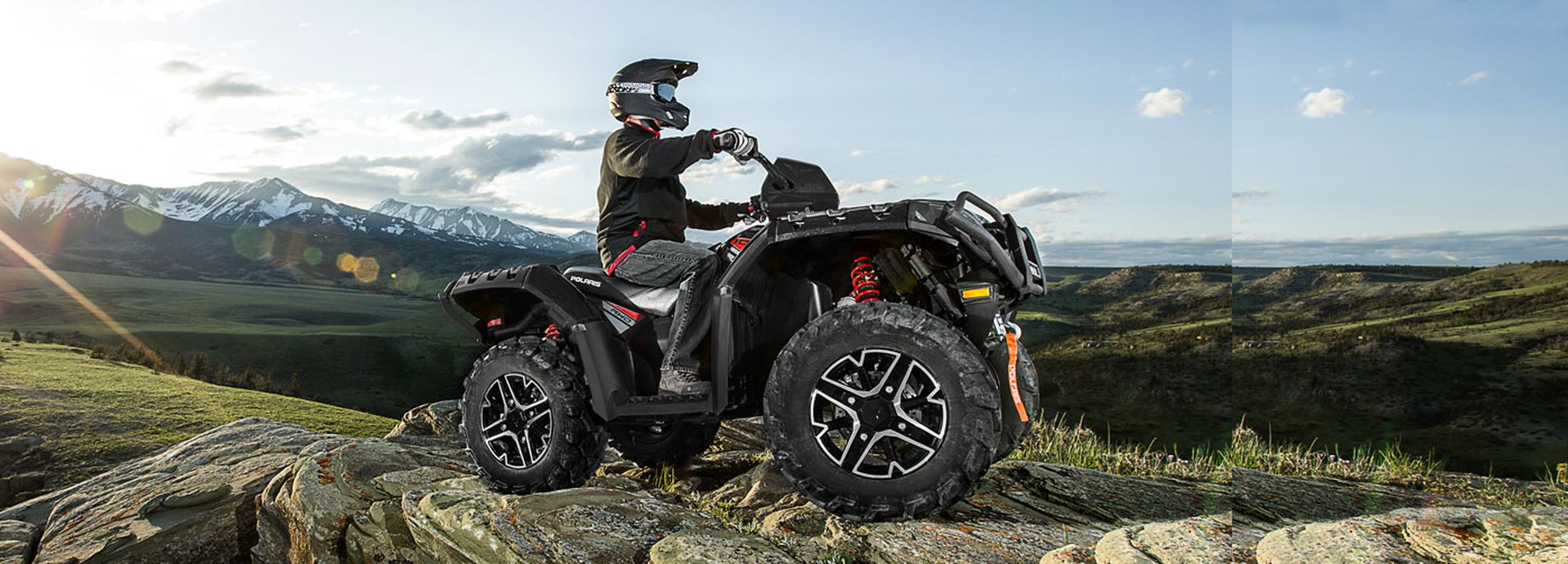 Motorrad Vergleich Polaris Sportsman Xp Vs Tgb Blade Lt