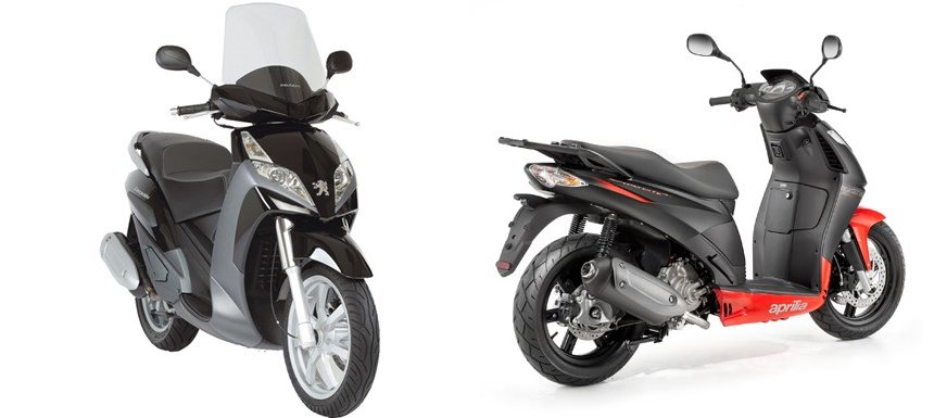 Motorrad Vergleich Peugeot Geopolis Vs Aprilia Sportcity