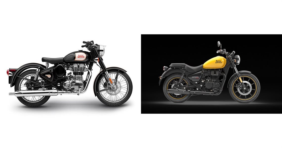 Motorrad Vergleich Royal Enfield Classic Efi Vs Royal Enfield