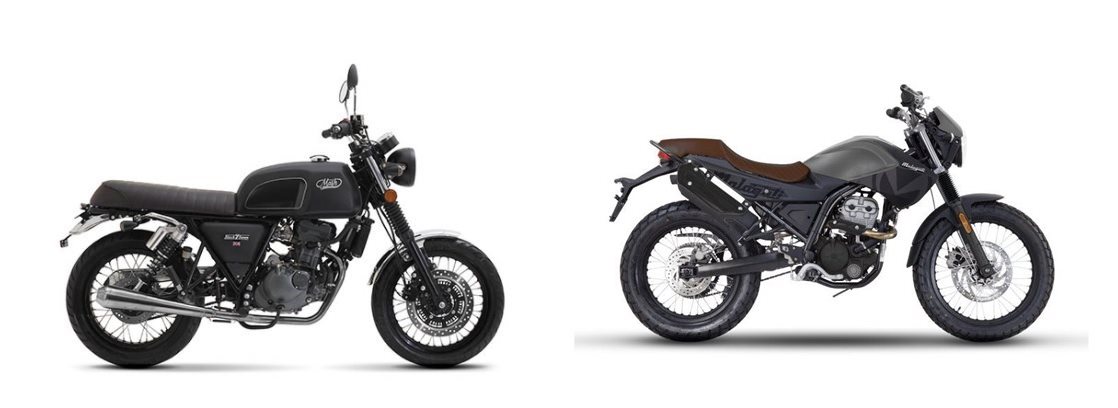 Motorrad Vergleich Mash Black Seven Vs Malaguti Monte Pro