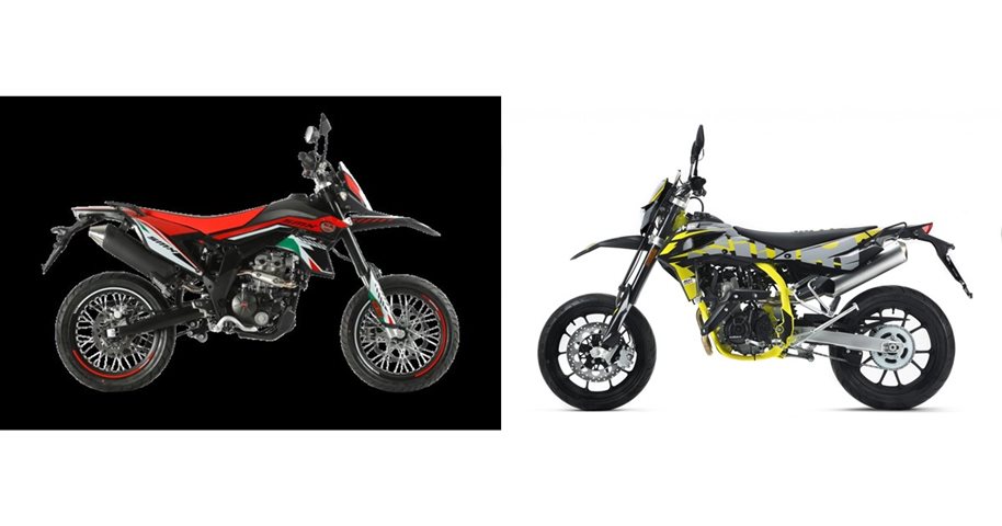 Motorrad Vergleich FB Mondial SMX 125i Supermoto 2021 Vs SWM SM 125 R 2020