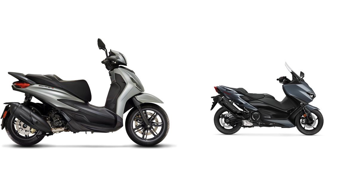 Motorrad Vergleich Piaggio Beverly S Vs Yamaha Tmax Tech