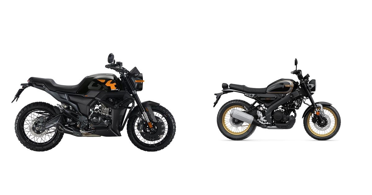 Motorrad Vergleich Zontes Gk Vs Yamaha Xsr Legacy