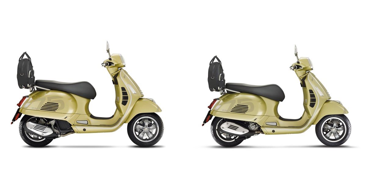 Motorrad Vergleich Vespa Gts Th Vs Vespa Gts Supertech