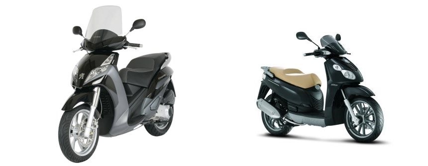 Motorrad Vergleich Peugeot Geopolis Premium Vs Piaggio