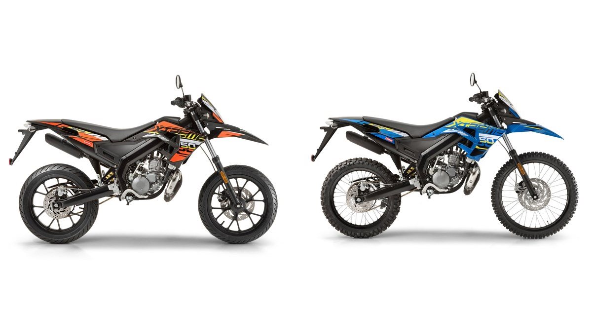 Motorrad Vergleich Derbi Senda Drd X Treme Sm Vs Derbi Senda