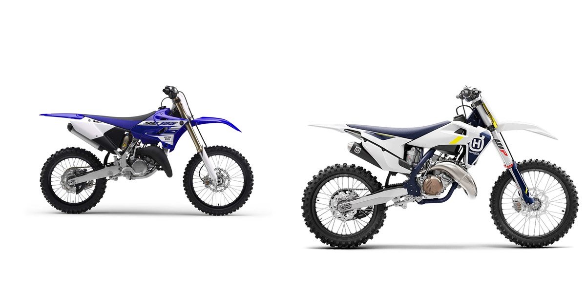 Motorrad Vergleich Yamaha Yz Lc Vs Husqvarna Tc