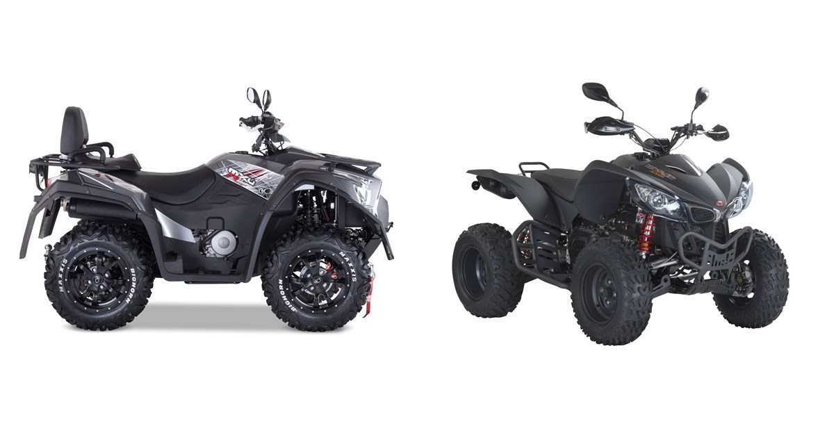 Motorrad Vergleich Kymco Mxu Exi Vs Kymco Maxxer I