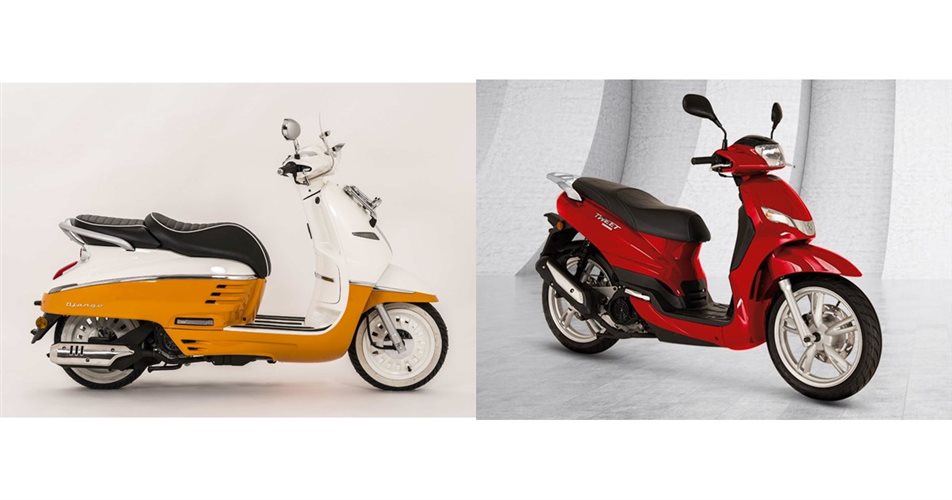 Motorrad Vergleich Peugeot Django T Evasion Vs Peugeot Tweet