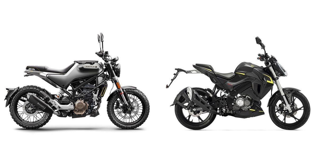 Motorrad Vergleich Husqvarna Svartpilen 125 2021 Vs Keeway RKF 125 2022