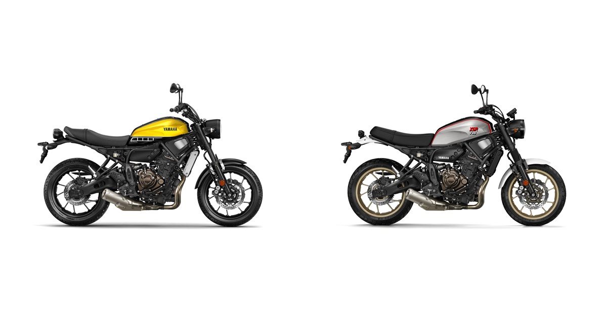 Motorrad Vergleich Yamaha XSR700 2016 Vs Yamaha XSR700 XTribute 2019