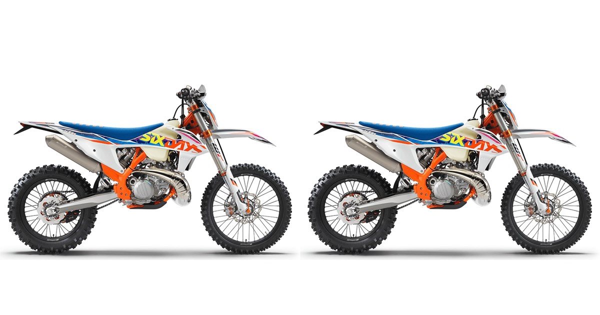 Motorrad Vergleich Ktm Exc Tpi Sixdays Vs Ktm Exc Tpi