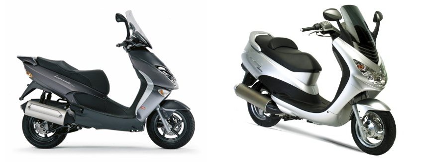 Motorrad Vergleich Aprilia Leonardo Vs Peugeot Elystar