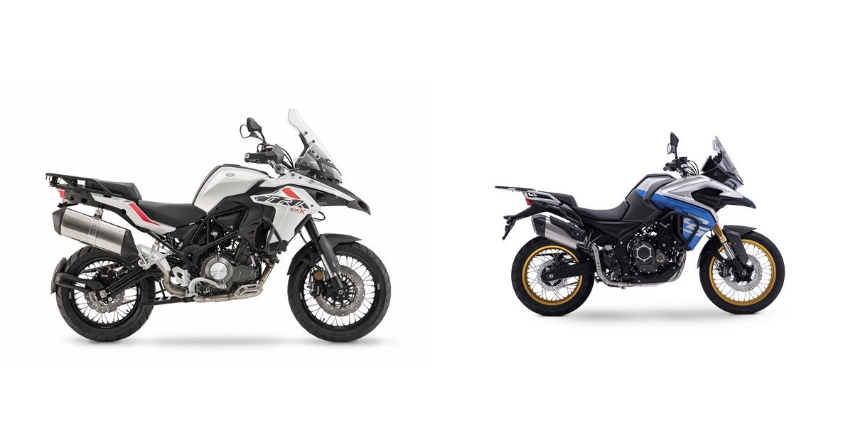 Motorrad Vergleich Benelli TRK 502 X 2022 Vs Voge Valico 525i DSX 2023