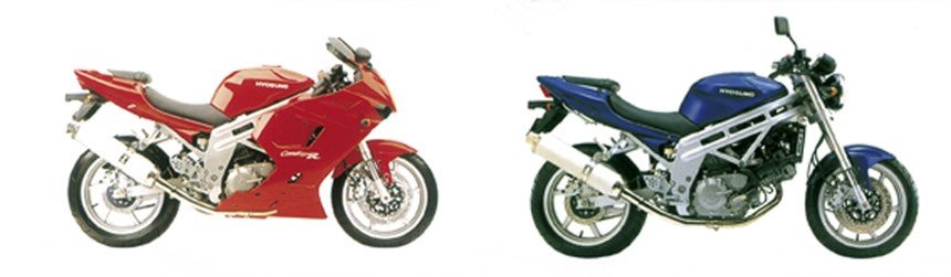 Motorrad Vergleich Hyosung GT 650 R 2006 Vs Hyosung GT 650 2006