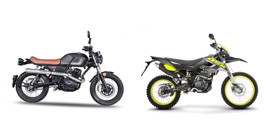 Motorrad Vergleich United Motors Um Scrambler X Naked Vs