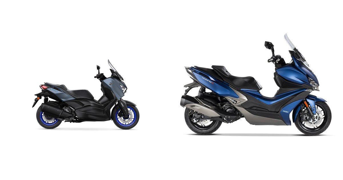 Motorrad Vergleich Yamaha Xmax Vs Kymco Xciting S I Abs