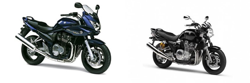 Motorrad Vergleich Suzuki Bandit 1200S 2006 Vs Yamaha XJR 1300 2010