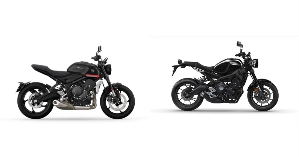 Motorrad Vergleich Triumph Trident 660 2023 Vs Yamaha XSR900 2017