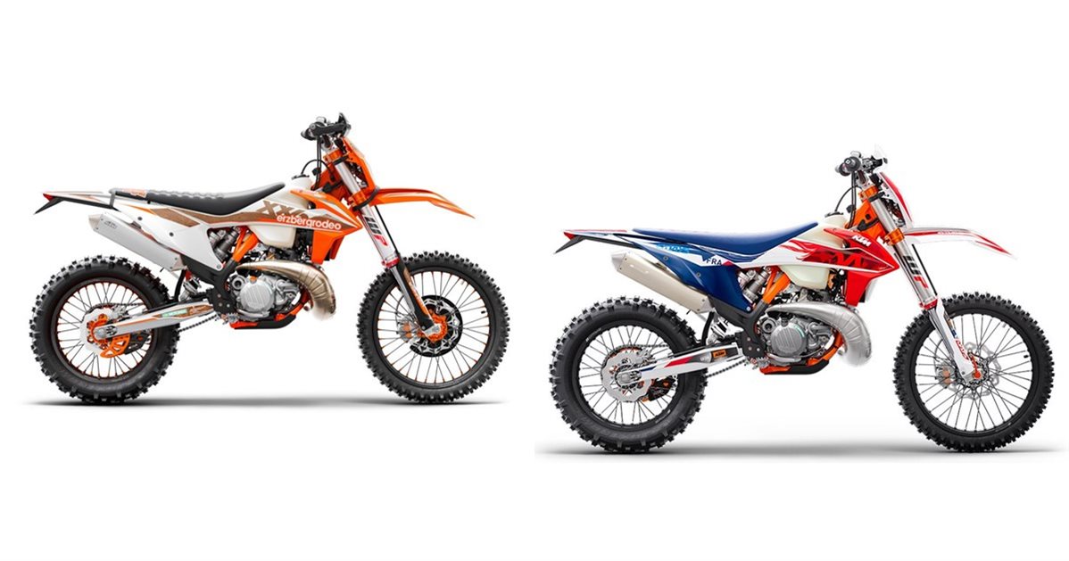 Motorrad Vergleich Ktm Exc Tpi Erzberg Edition Vs Ktm Exc