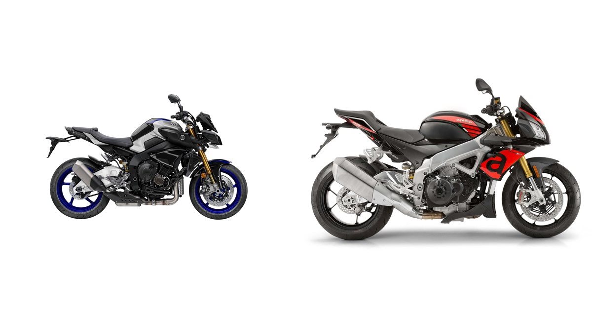 Motorrad Vergleich Yamaha Mt Sp Vs Aprilia Tuono V Rr