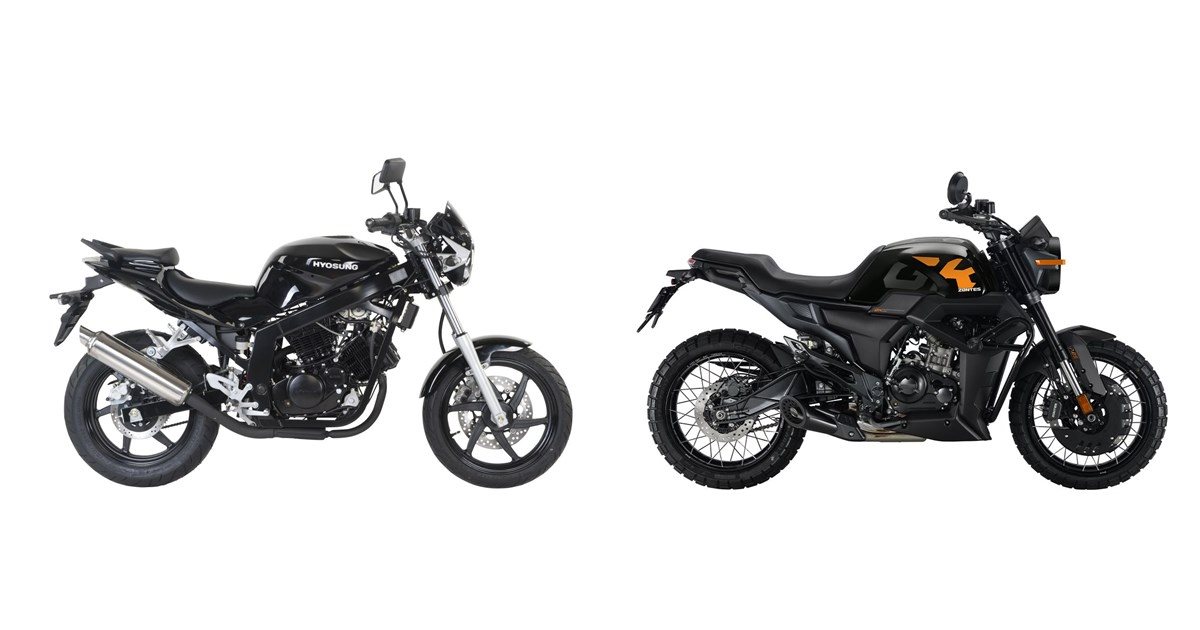 Motorrad Vergleich Hyosung GT 125 Naked 2017 Vs Zontes 125 GK 2022