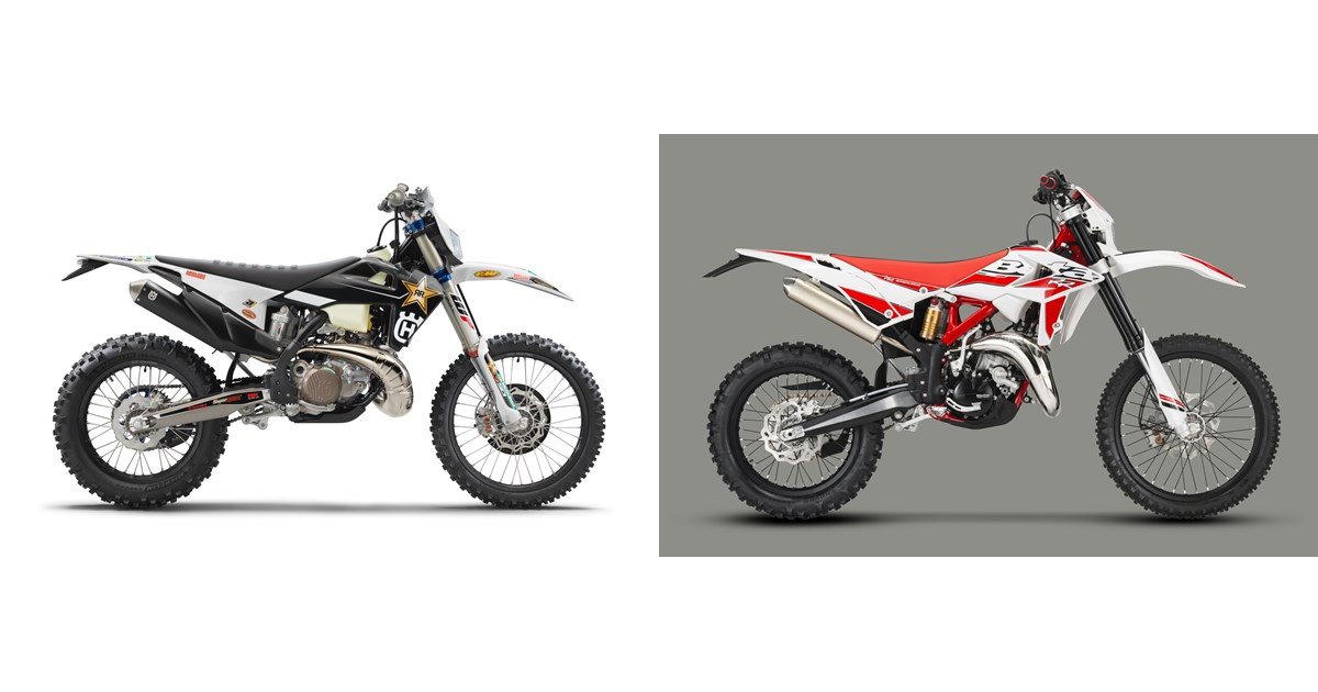 Motorrad Vergleich Husqvarna Te I Rockstar Edition Vs Beta Rr