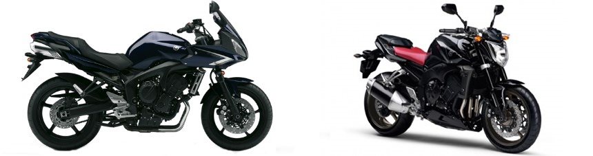 Motorrad Vergleich Yamaha Fzs Fazer S Vs Yamaha Fz