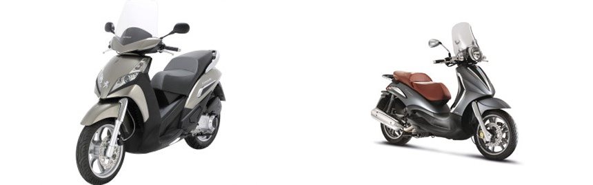 Motorrad Vergleich Peugeot Geopolis 500 Premium 2013 Vs Piaggio