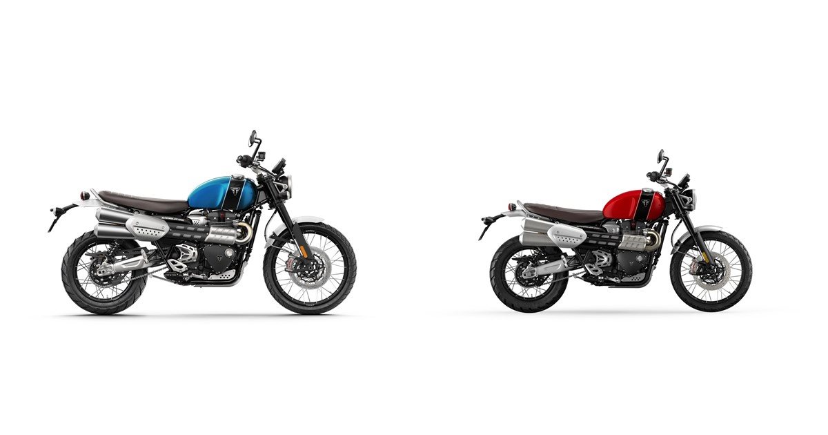 Motorrad Vergleich Triumph Scrambler Xc Vs Triumph Scrambler