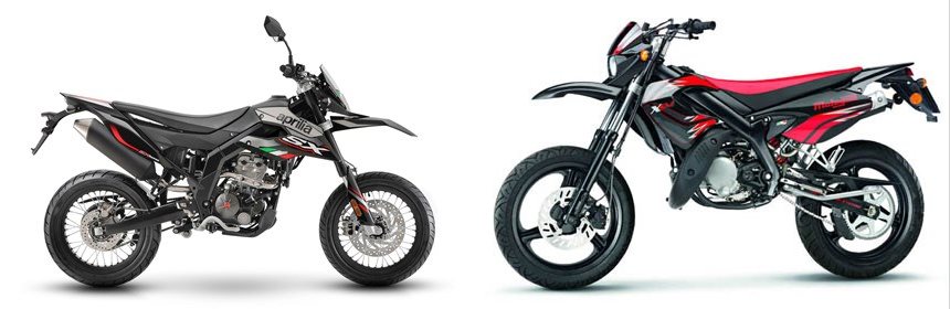 Motorrad Vergleich Aprilia Sx Vs Malaguti Xsm Supermoto