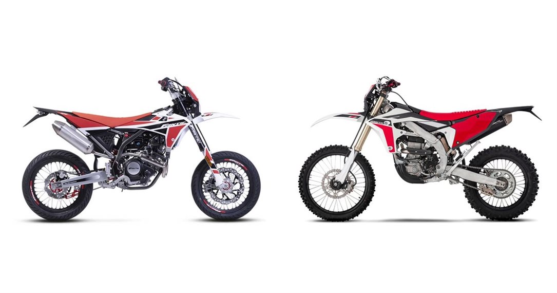 Motorrad Vergleich Fantic Xmf Performance Vs Fantic Xef