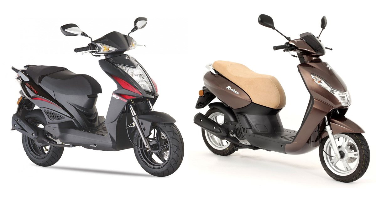 Motorrad Vergleich Kymco Agility Rs Naked Vs Peugeot Kisbee