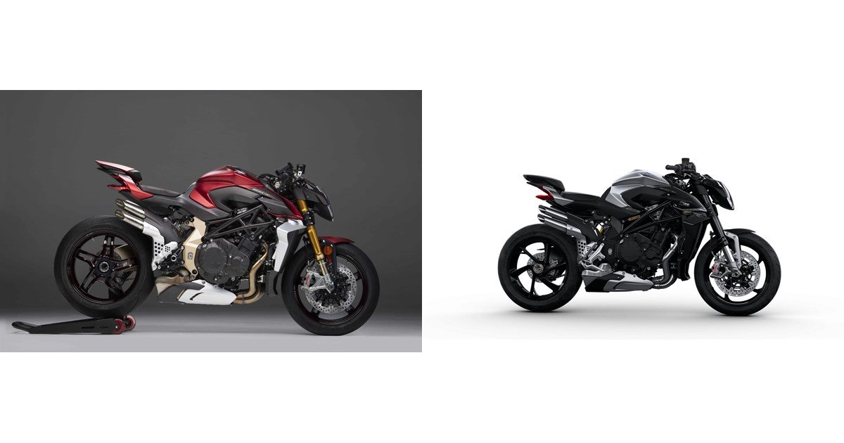 Motorrad Vergleich MV Agusta Brutale 1000 Serie Oro 2021 Vs MV Agusta