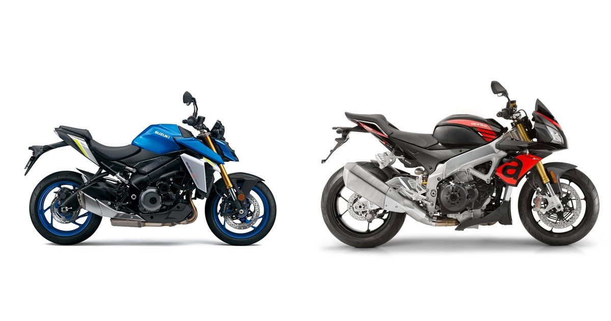 Motorrad Vergleich Suzuki GSX S1000 2023 Vs Aprilia Tuono V4 1100 RR 2018