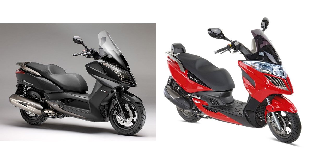 Motorrad Vergleich Kymco Downtown I Vs Kymco Grand Dink I