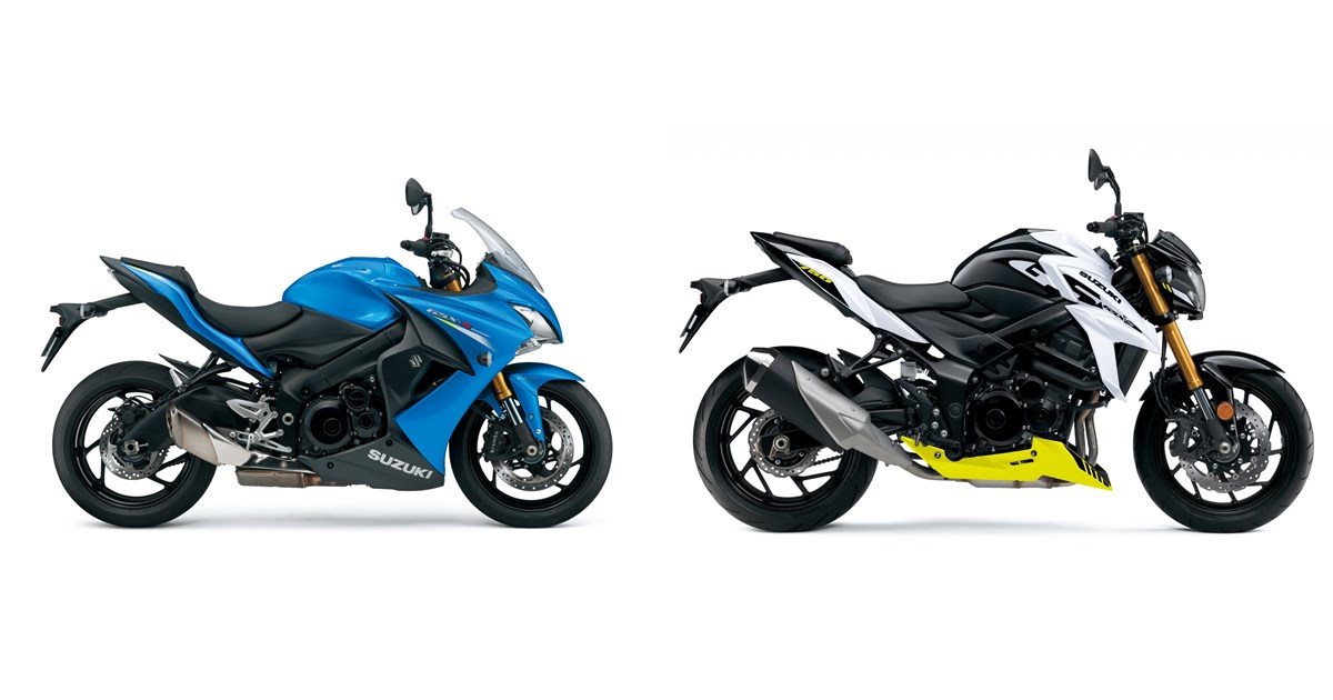 Motorrad Vergleich Suzuki GSX S1000F 2018 Vs Suzuki GSX S750 2021